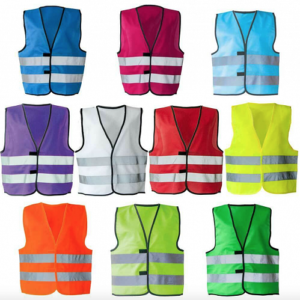 branded reflective vests