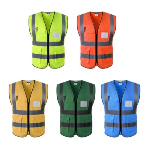 orange reflective vest