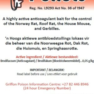 Rodex Rat & Mouse Pellets - 500g (10x500g Pack)