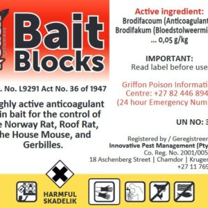 Rodex Bait  - 250g (10x250g Pack)