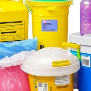 sharps container, counter mount