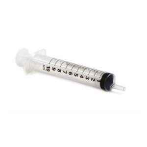 luer-lock 30-ml syringe with regulator