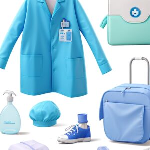 Disposable plastic apron green