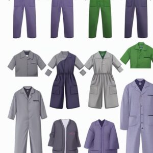 Disposable coverall top blue small