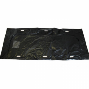 Hospital Body Bags Window + U-Zip + Handles 160 Micron