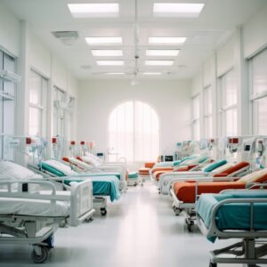 Veterinary examination table