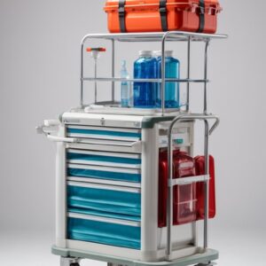 oxygen cylinder cart
