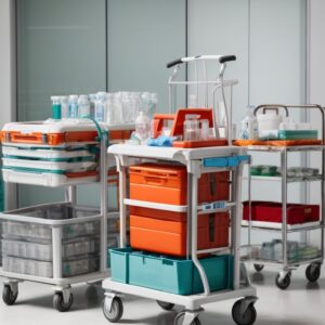 anaesthesia Linen trolley