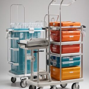 bedside trolley for hospital