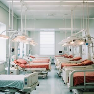 Hospital examination table