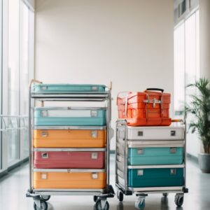 medication distribution trolley