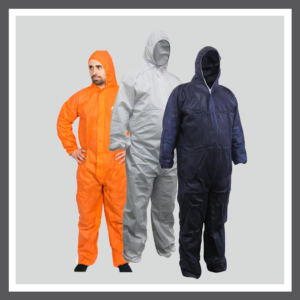 Disposable Coveralls blue small