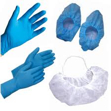 Disposable mop caps red