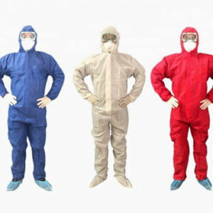 disposable gloves and aprons