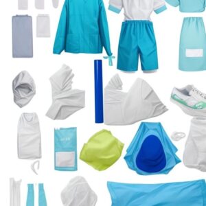 disposable mop caps green 50 gsm