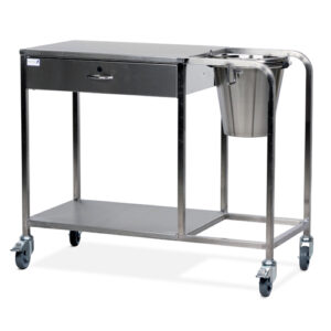 Large size dressing/ Washing/ plaster trolley _ Stainless steel