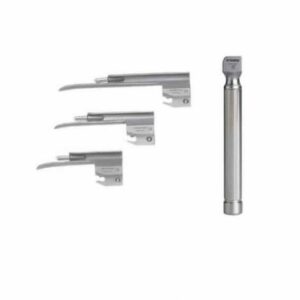 Laryngoscope Set – 3 Blade – Paediatric – Miller /conventional