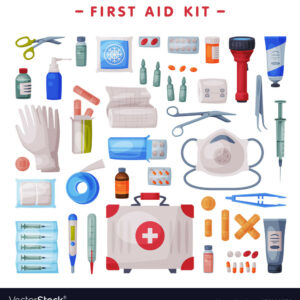 15 items in a first aid kit