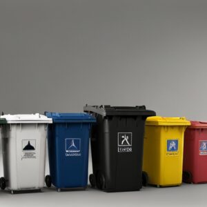 1100 ltr waste bin