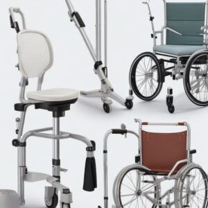 Visco Foam Wheelchair Cushion & Cover 22"-56cm