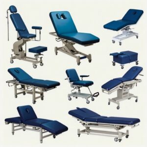 patient check up bed