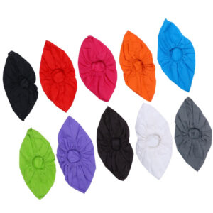 Reusable theatre shoe covers green