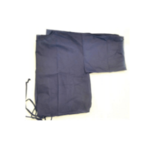 long white faux fur coat