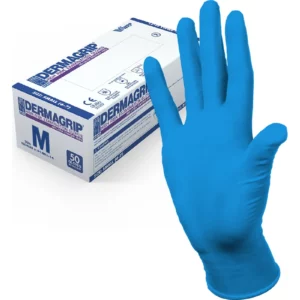 Dermagrip powder free gloves