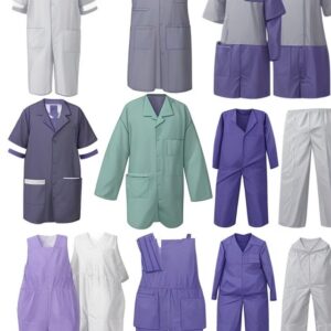 long sleeve lab coat