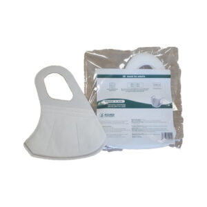 Disposable non woven shoe covers black small