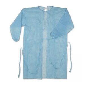 MOM - Gown PP Long Sleeve XXXL Blue 40g/m2