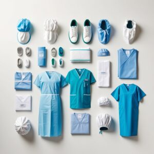 Reusable coveralls blue X large