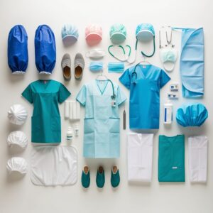 combination lab coat