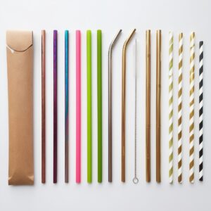 plastic drinking straws