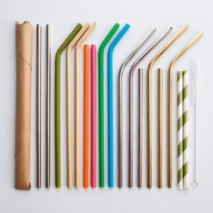 biodegradable straws individually wrapped