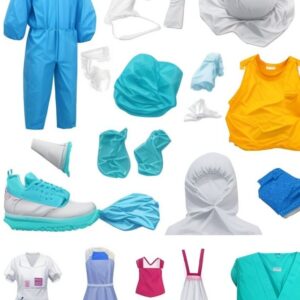 Reusable mop caps blue
