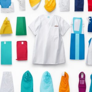 Disposable plastic aprons