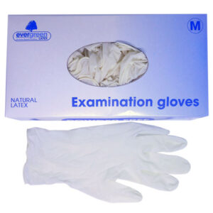 blue nitrile gloves