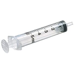 Syringe 5ml, 3 part Luer slip