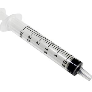 Syringe 3ml, luer slip 3