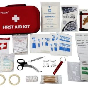 10 items in a first aid kit