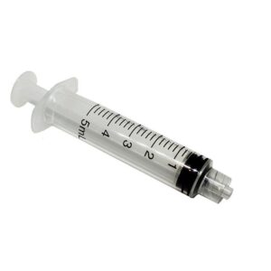 Syringe 5ml Luer lock