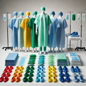 disposable surgical gown reinforced non -sterile
