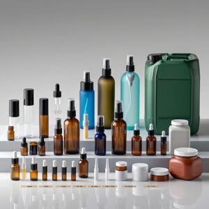 10ml Amber Glass Bottle with Mist Sprayer