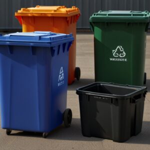 1100 litre waste bin