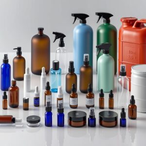 1000ml Green Glass Bottle with Trigger Sprayer