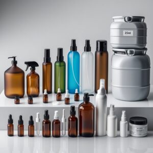 50ml Blue Glass Bottle with Dropper