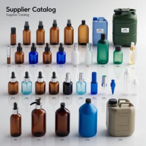 10000ml Amber Glass Bottle with Lotion Cap