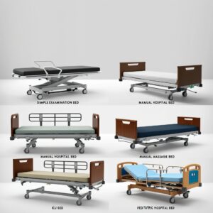 Healthcare inspection bed