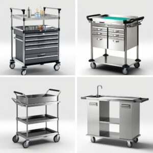 dental instrument trolley